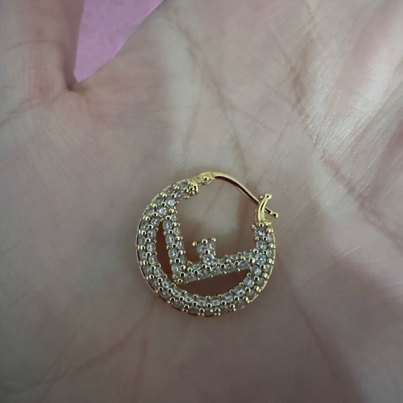 Fendi crystal hoops - Picture 2 of 4